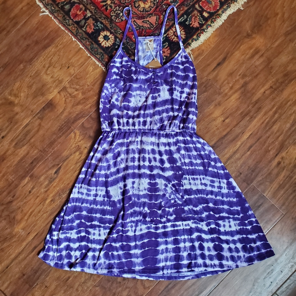 Indigo Tie-dye Mossimo Dress